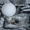 full moon keychain