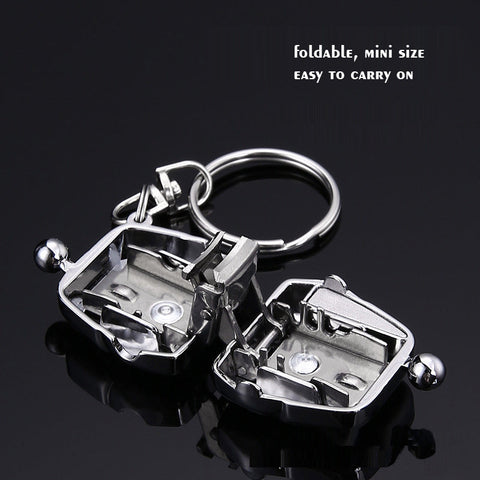 Foldable Nail Cutter Keychain