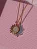 2 in 1 Moon and Sun Necklace