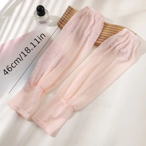 Breathable Lace Floral Arm Sleeves for Women