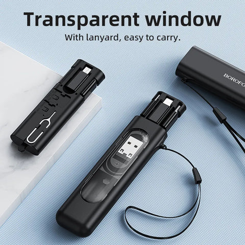 Multi-Functional Cable Card Storage Box