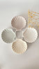Elegant Shell Shape Ceramic Bowls Set – Minimal Aesthetic Decorative & Serving Bowls (Set of 4)