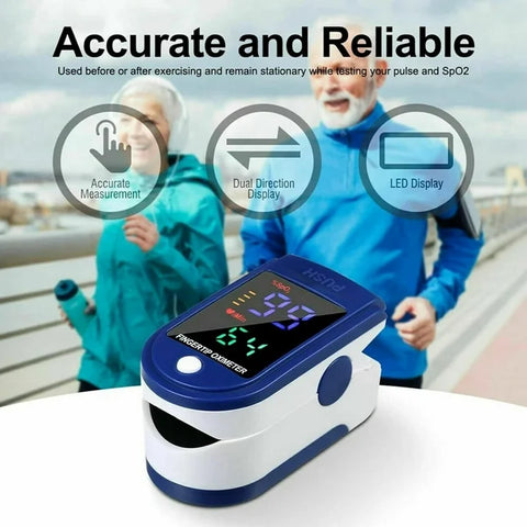 Blood Pressure Medical Finger Pulse Oximeter