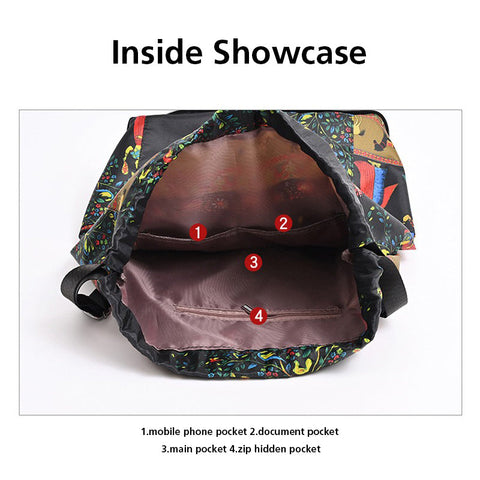 Foldable Drawstring Backpack