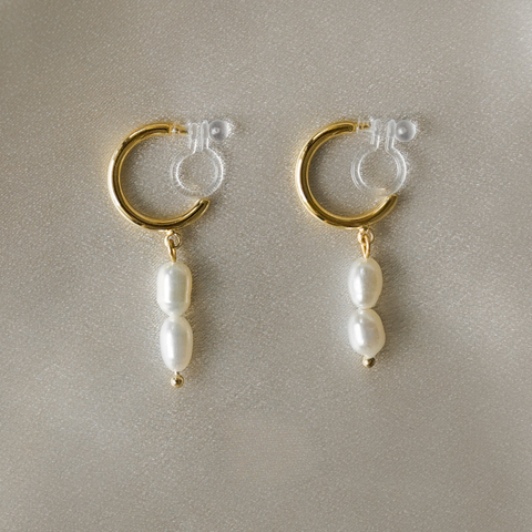 Alia Clip-On Hoop Earrings (PACK OF 10)